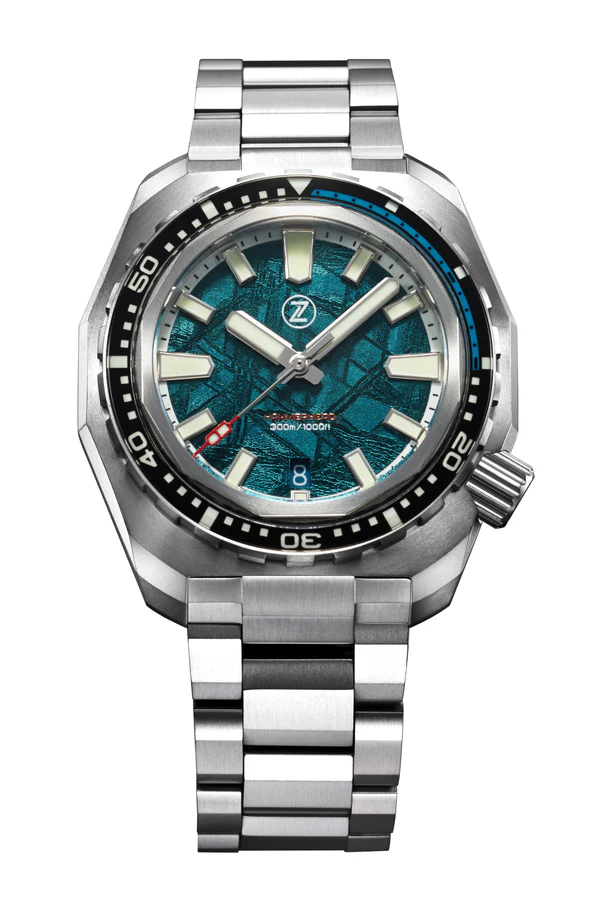 Zelos - Hammerhead v3 - 300m Ti - Teal Meteorite